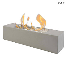 Επιτραπέζιο τζάκι βιοαιθανόλης με σχέδιο από σκυρόδεμα – DD544